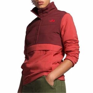 The North Face Women’s sz M Mountain Sweatshirt Pullover, Red/Orange